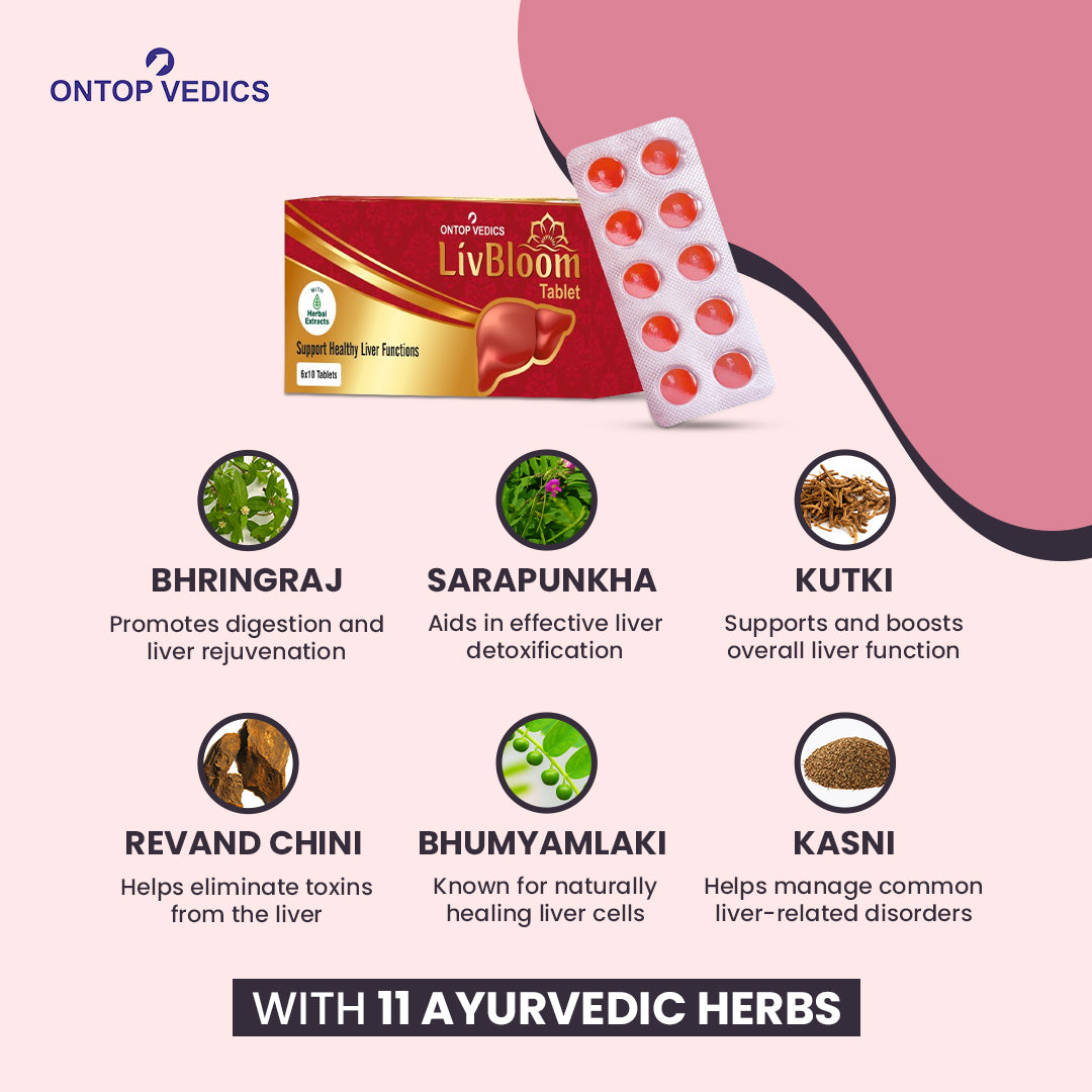 LivBloom | Herbal Liver Tablet