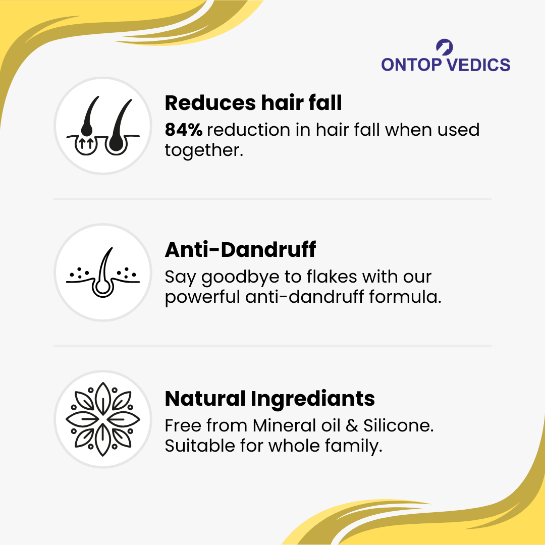Kesh 21 Hair Oil & Shampoo Combo