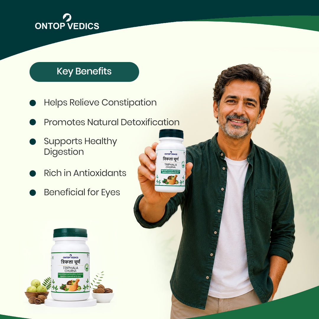 Triphala Churna | Ayurvedic Support for Healthy Digestion