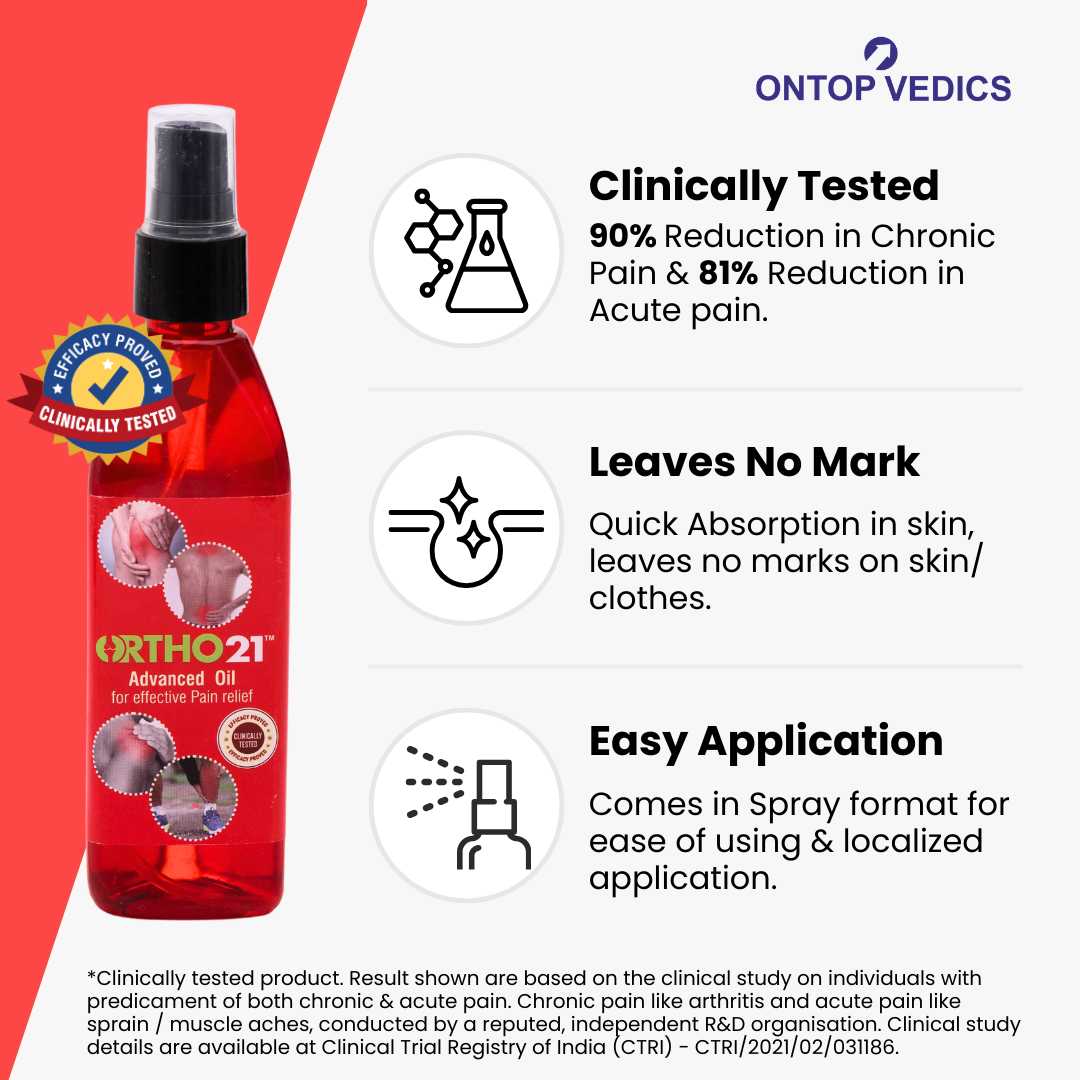 Ortho 21 | Natural Pain Relief Oil